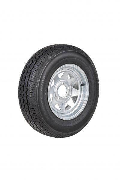 Wheel - 4.00-10" GALV Rim, 145/10 6ply rated Tyre (incl Tyrewise Stewardship Fee)