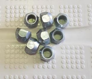 Wheel Nut Galvanised 1/2"